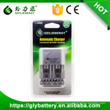 Geilienergy Factory Price GLE-C802 For AA,AAA,NIMH,NICD 9V Automotive Universal LED Battery Charger